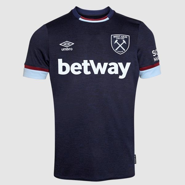 Ausweichtrikot West Ham United 2021-2022 Günstige Fußballtrikots